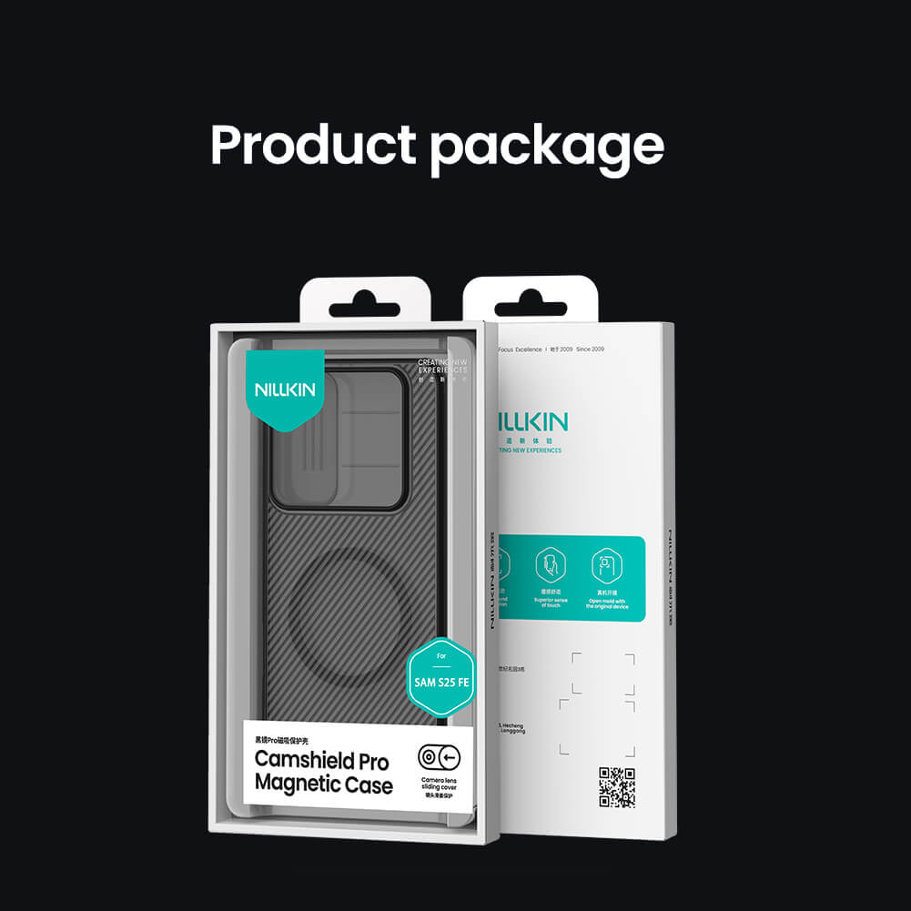 Чехол-крышка NILLKIN для Samsung Galaxy S25 FE (S25 Fan Edition) (серия CamShield Pro Magnetic case Clear version)